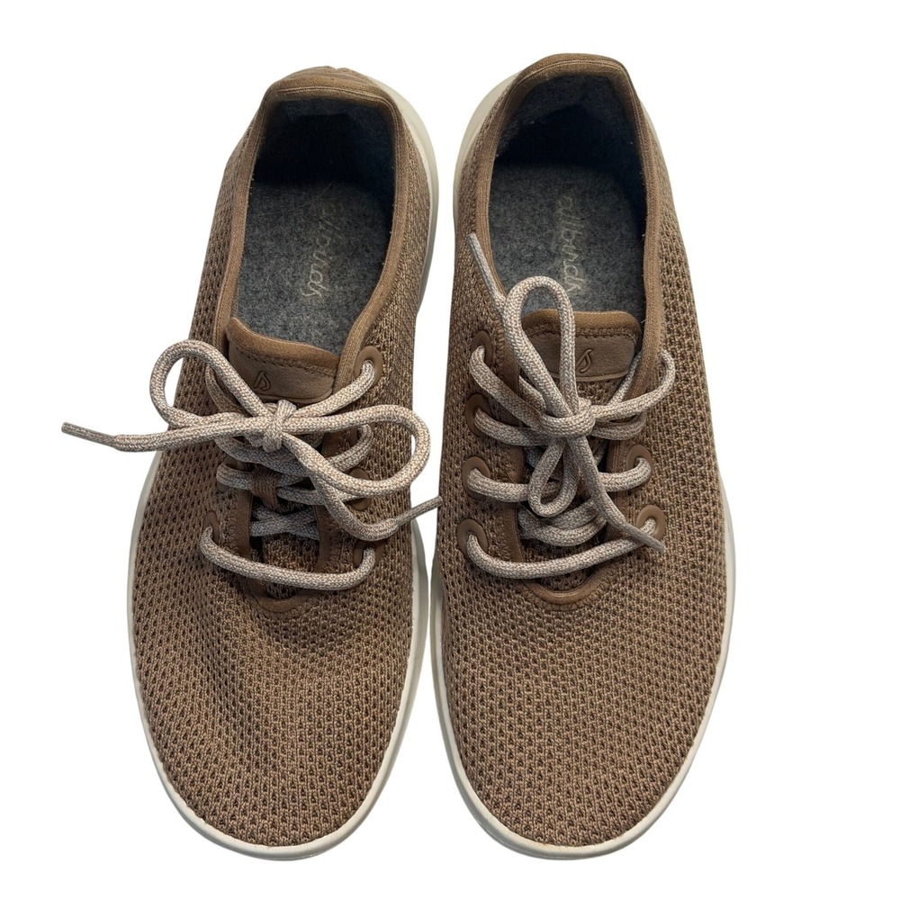 Allbirds Tree Runners Womens 8 Tan Brown Eucalyptus Fiber Mesh Sneakers TR W8